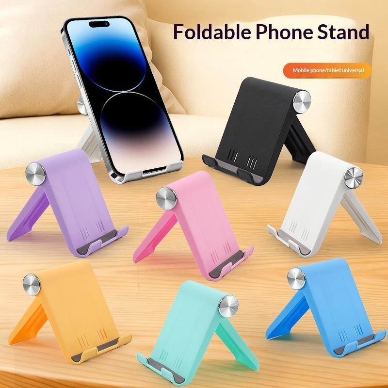 Folding Mobile Phone Desktop Holder Portable and Simple Tablet Computer Holder Creative Small Gift Mobile Phone Holder Support Frame