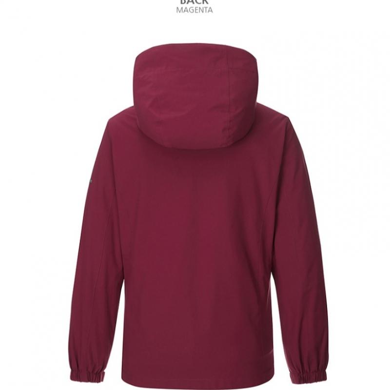  Mountia  Women S Mike Waterproof 2 In 1 Fleece Padded Jacket Magenta