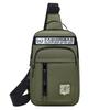 Breast bag men's high-end new single shoulder satchel casual fashion Oxford cloth chest bag outdoor sports lightweight backpack