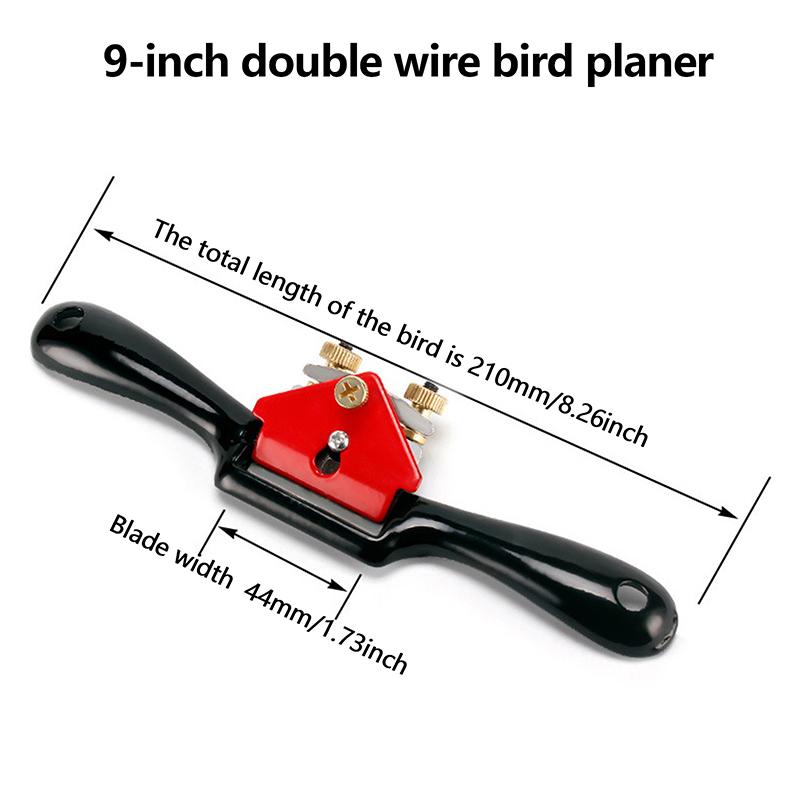 

Птичий рубанок 10 дюймов Деревообрабатывающий изогнутый рубанок Пазовый рубанок Деревообрабатывающие инструменты Мини-рубанок B