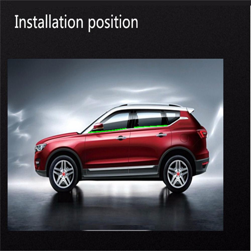 Causes of Abnormal Noise of Window Glass: For Car Front Rear Side Windows 4 Windows