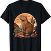 Amoureux de Capybara Faune Forestière Animal Rongeur Mignon Capybara T-shirt