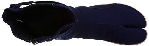 Soukaido Arbeitsschuhe, Zwillingshufe, Indigoblau gefärbte Tabi, Größe 25,0 cm