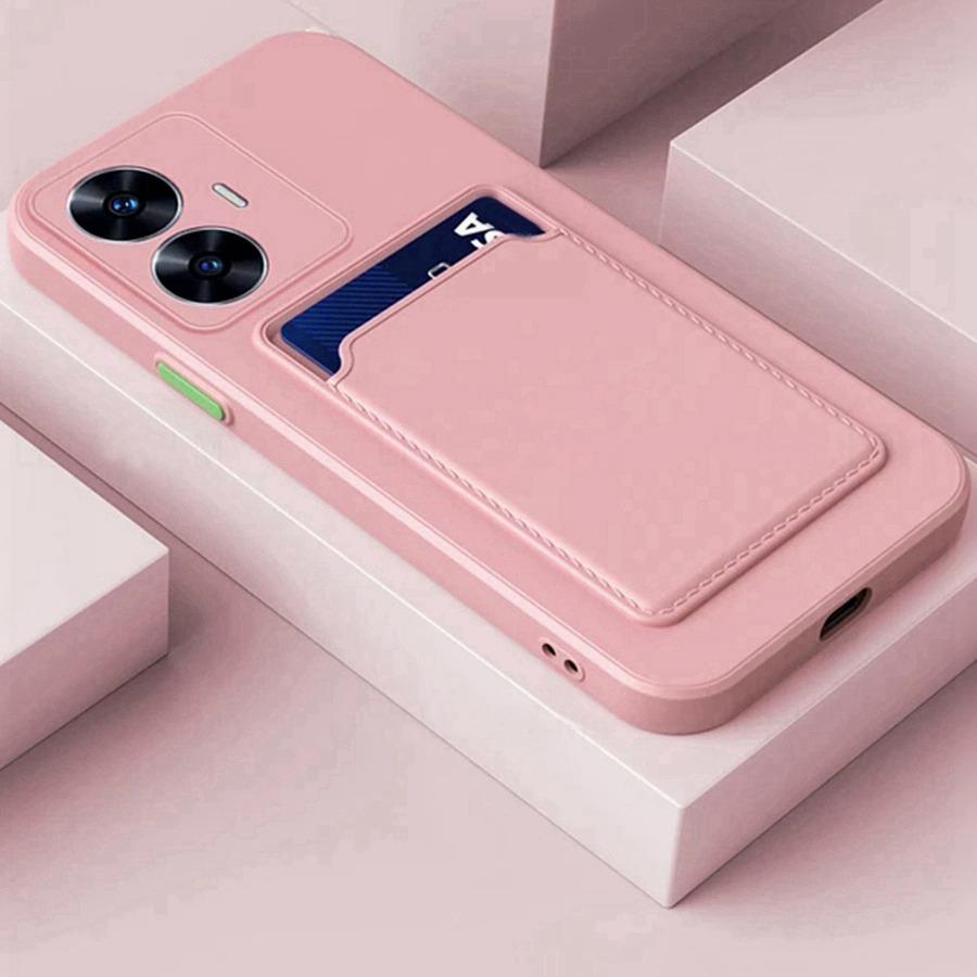 Luxury Soft Silicone Wallet Case For OPPO A18 A38 Reno 13 Pro 13F 5G Reno13 F Card Holder Slot Back Cover