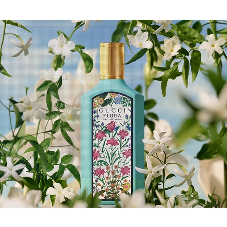 Gucci Flora Gorgeous Jasmine EDP With Rouge À Lèvres Mat Lipstick 509 Set