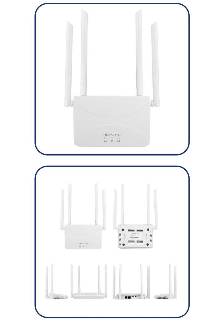 4G Dual-Band Gigabit Home WiFi Router