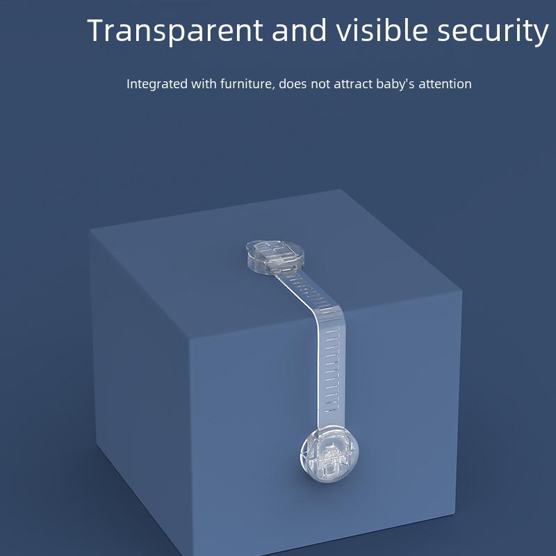 Verstellbare Kindersicherung für Schränke, Schubladen, Doppeltüren und Kühlschränke