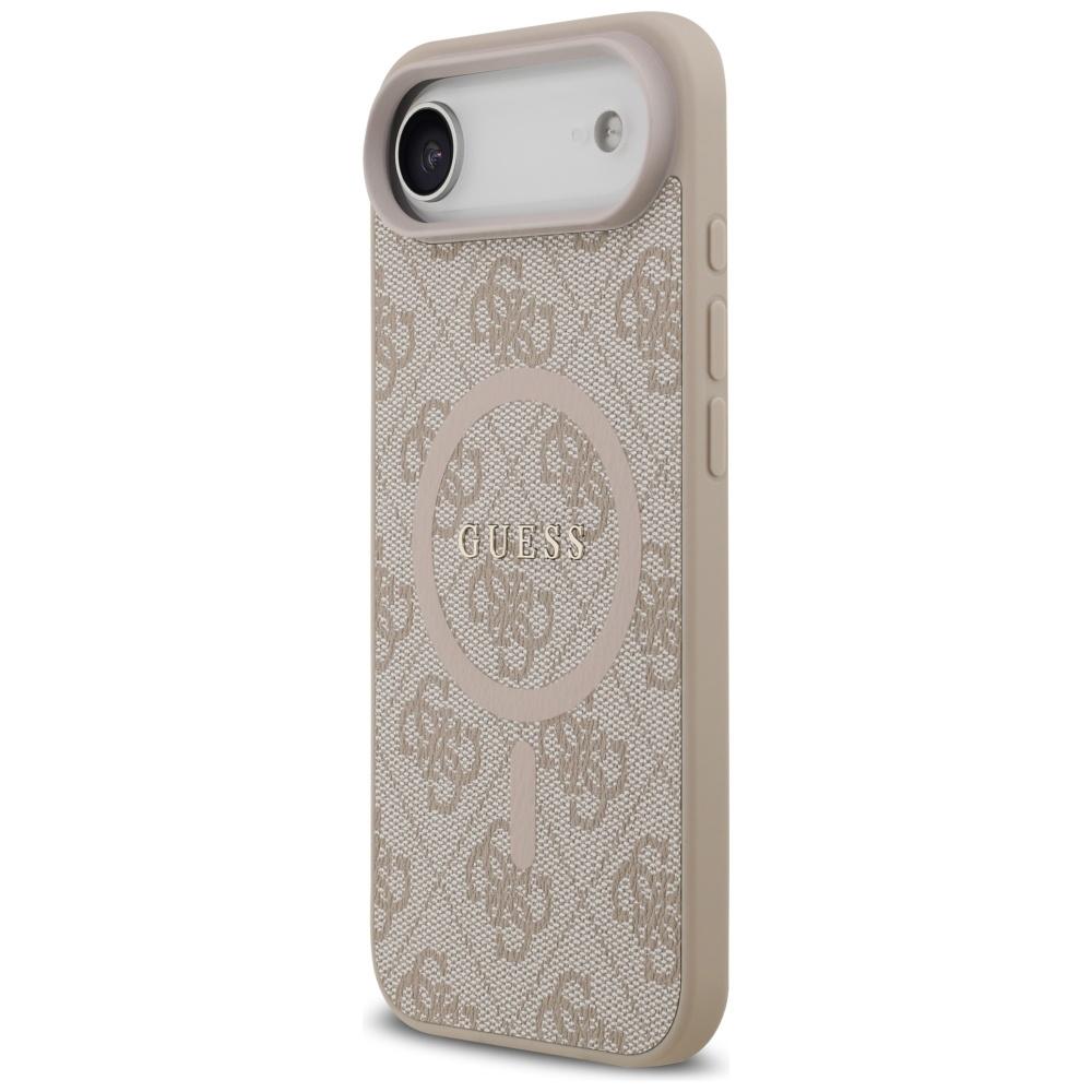 Guess 4G Ring Classic Logo MagSafe Case for iPhone Air Pink