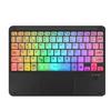 Colorful Luminous Bluetooth Keyboard Backlit Portable Keyboard Wireless Keyboard  Notebook