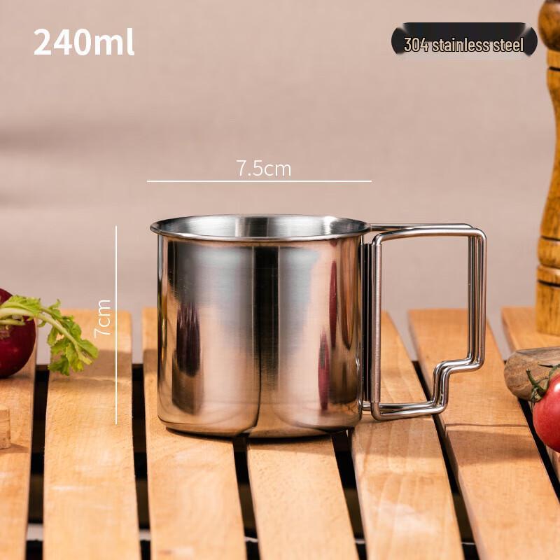 Huilingyang 304 Stainless Steel Outdoor Camping Cup
