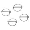 4pcs Lynch Pins 4.0mm Stainless Steel Boat Trailer Parts Tractor Parts 4WD Truck Linch Pin