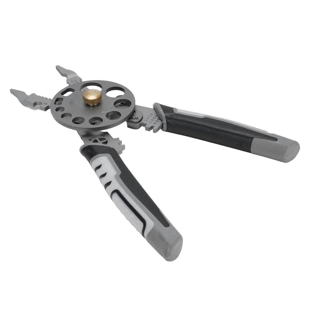 Wire Stripper Ergonomic Rubber Coated Handle Professional High Efficiency Multifunctional Wire Splitting Pliers for Repairing