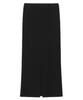 CNVS Elastic Slim Knit Skirt_Black