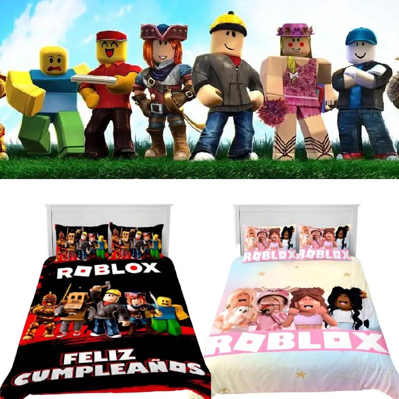 Cartoon 3d Print Pattern Duvet Cover Pillowcase Set Bedroom Bedding Gift