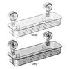 Wall Mounted Shower Caddy No Drilling Shower Organizer Suction Cup Bathroom Organizer for Bathroom Storage & Home Decor