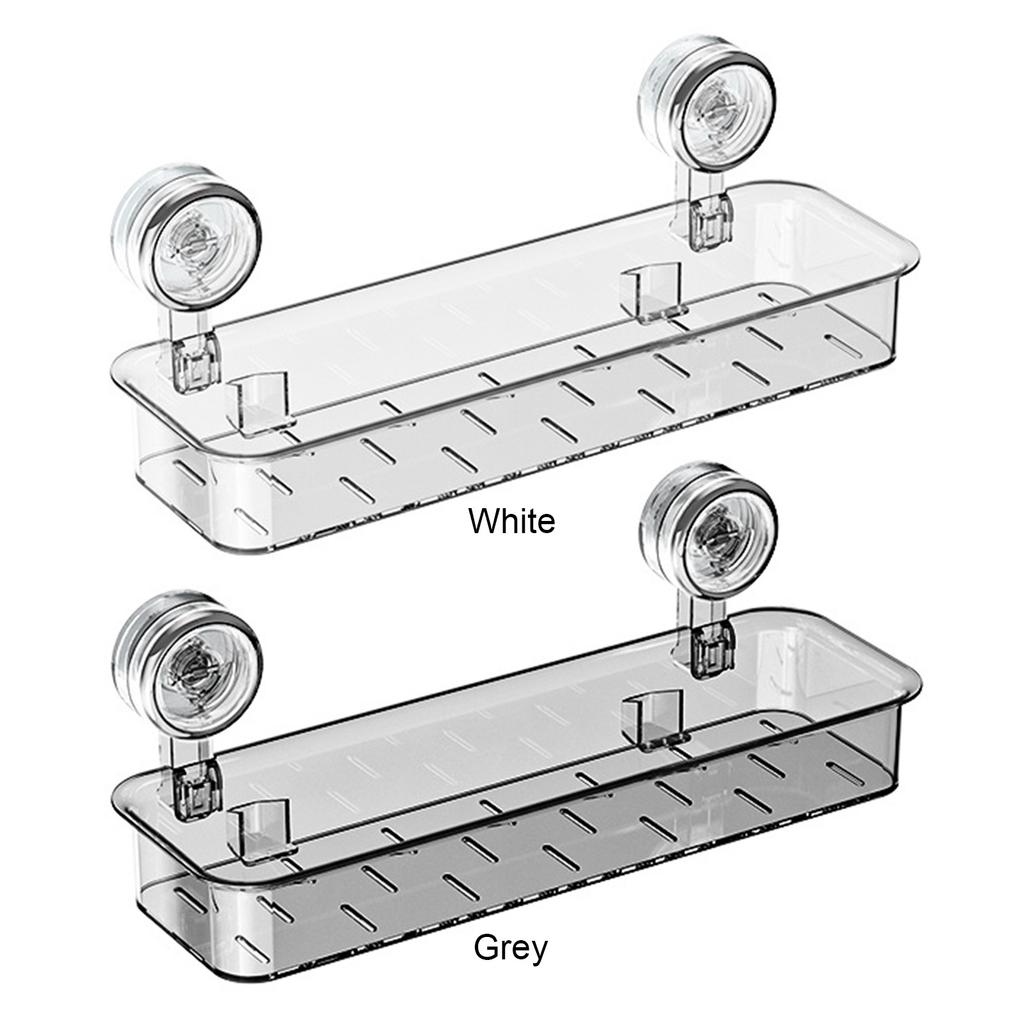 Wall Mounted Shower Caddy No Drilling Shower Organizer Suction Cup Bathroom Organizer for Bathroom Storage & Home Decor