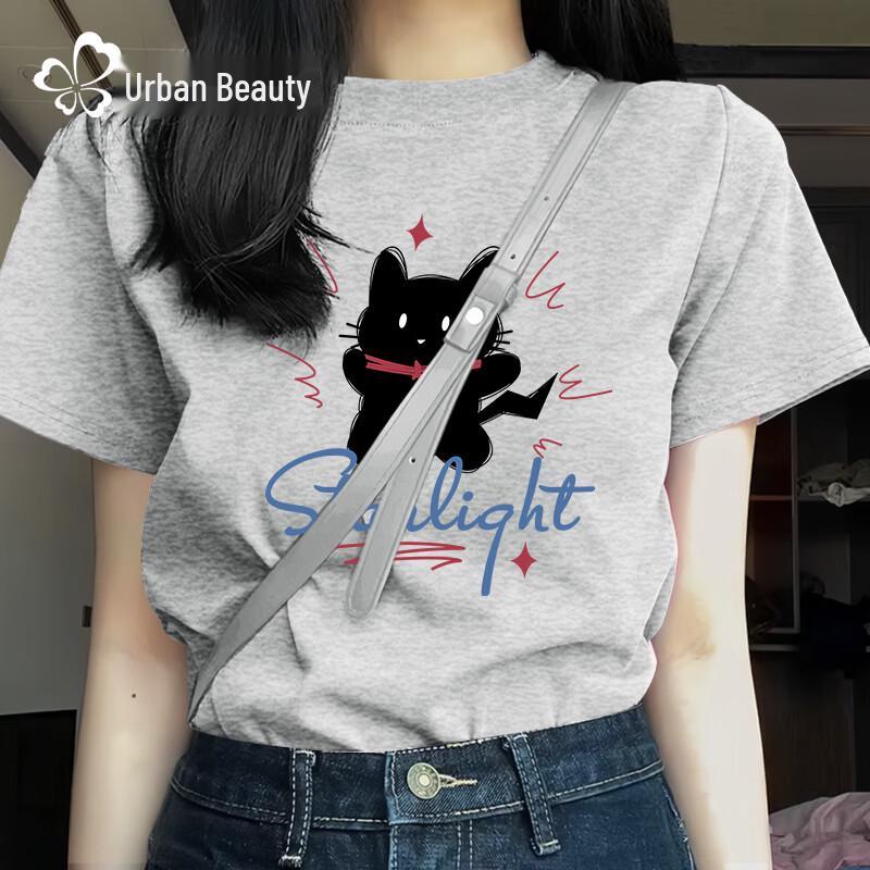 

Urban Beauty Women s Graphic Loose Fit Short Sleeve T-Shirt 2XL
