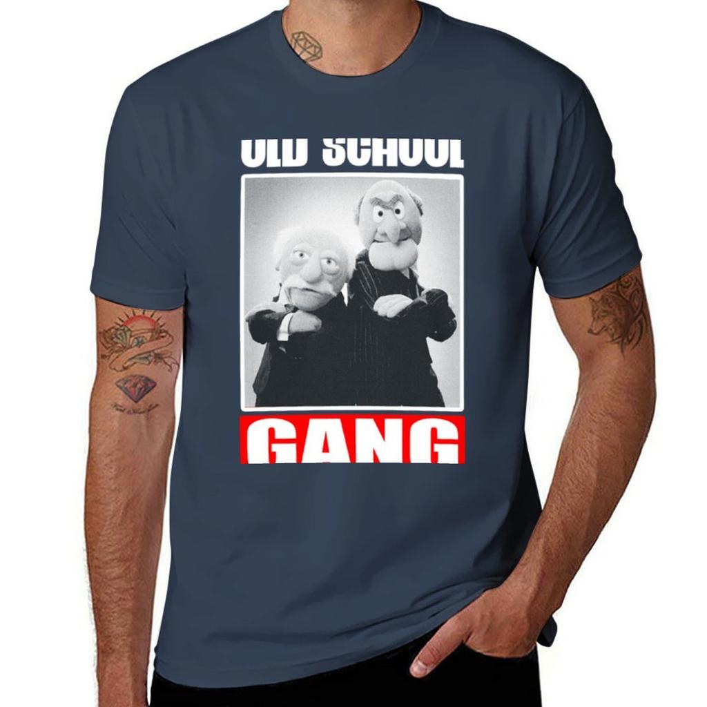 Old School Gang TShirt AntiPerspiration Workout Top