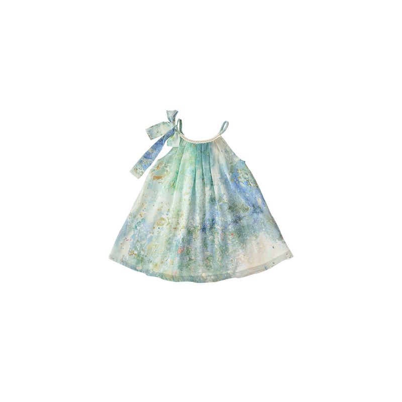 Insbobo Girl Princess Dress Sling Summer Wear Fashion