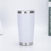 20 oz Bierkrug Cooler Weintumbler Reise-Wasserflasche Thermos-Kaffeebecher Als Weihnachtsgeschenk