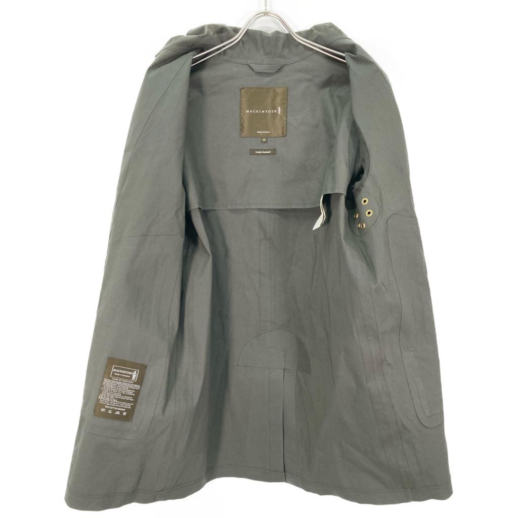 MACKINTOSH Khaki rubberized coat coat 40 khakiUsed