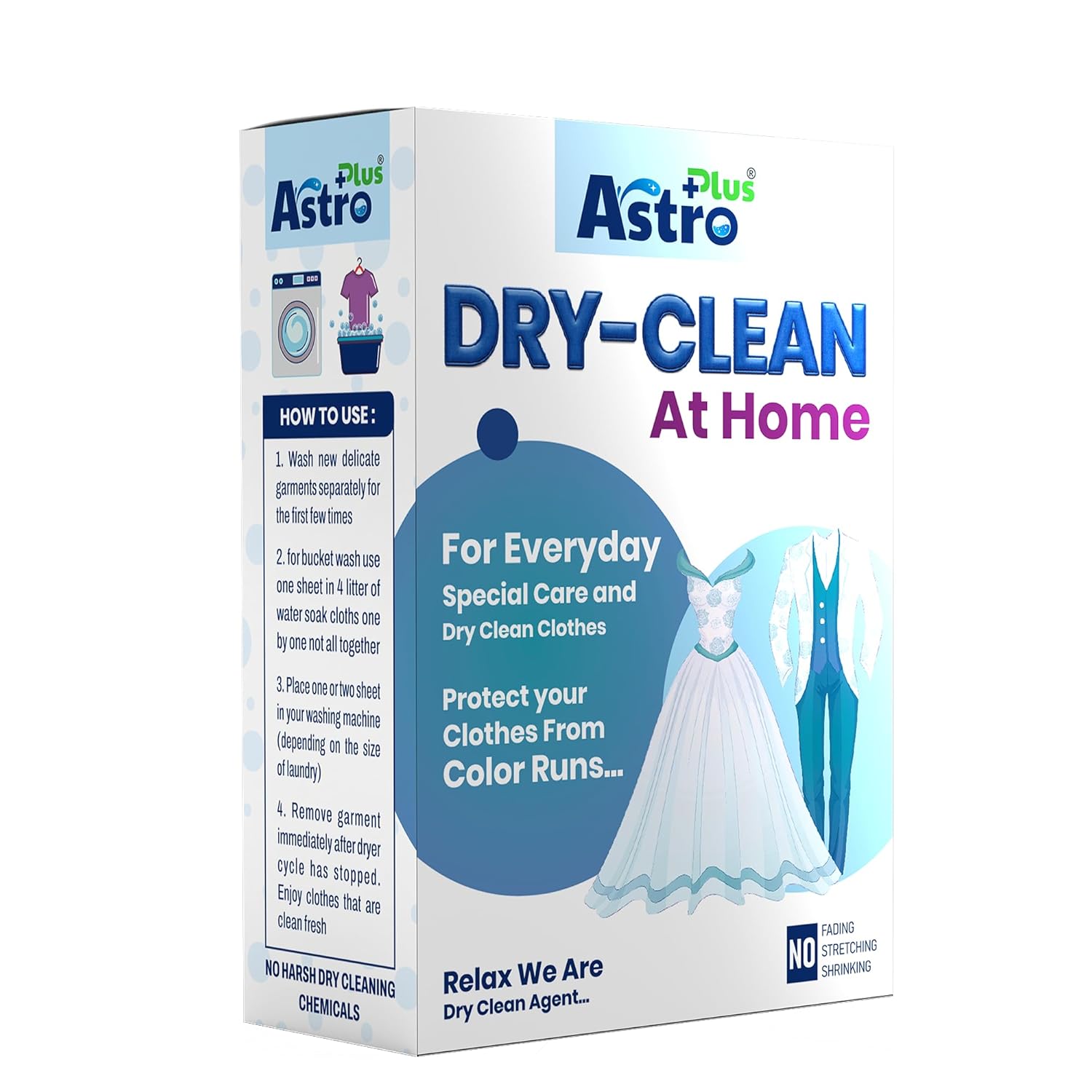 Dry Clean At-Home Liquid Sheets For