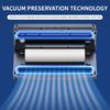 Electric Vacuum Sealer Machine Dry/Wet Food Packaging Seal To Keep Fresh Touch Buttons Digital Display Built-in Cutter Knife