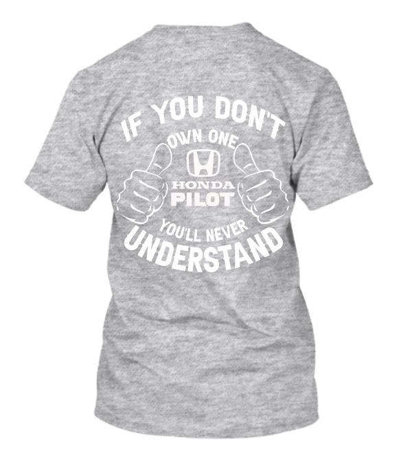 Honda Mens and Womens Tshirt Honda Pilot Summer Motorcycle Tee Racing Shortsleeved Spring Cycling Offroad Versatile Top