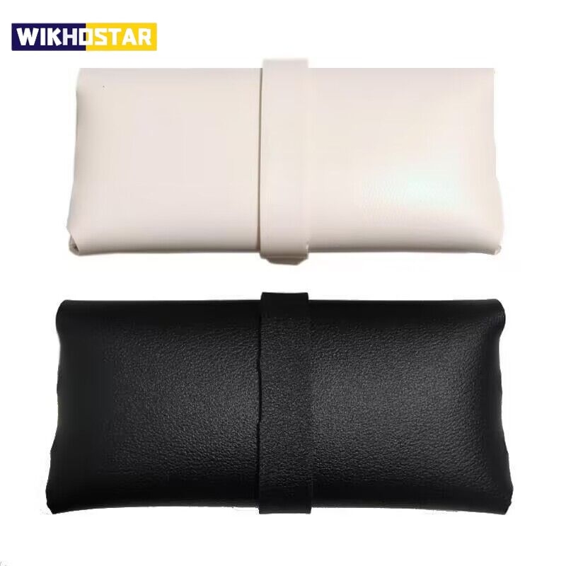 Glasses Case Women Leather Soft Glasses Bag Fashion Portable Sunglasses Box Bag Accessories Eyeglasses Case Sunglasses Box