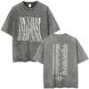 Camiseta Retro Lavada con Logo de Playboi Carti I AM MUSIC, Camiseta Opium Ken Carson Homixide Gang Antagonist, Camiseta 2151