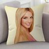 Sängerin Britney Jean Spears Zeichentrickserie Quadratisches Kissenbezug Weiche Taille Sofa Kissenbezug Schlafzimmer Zimmer Kissenbezug
