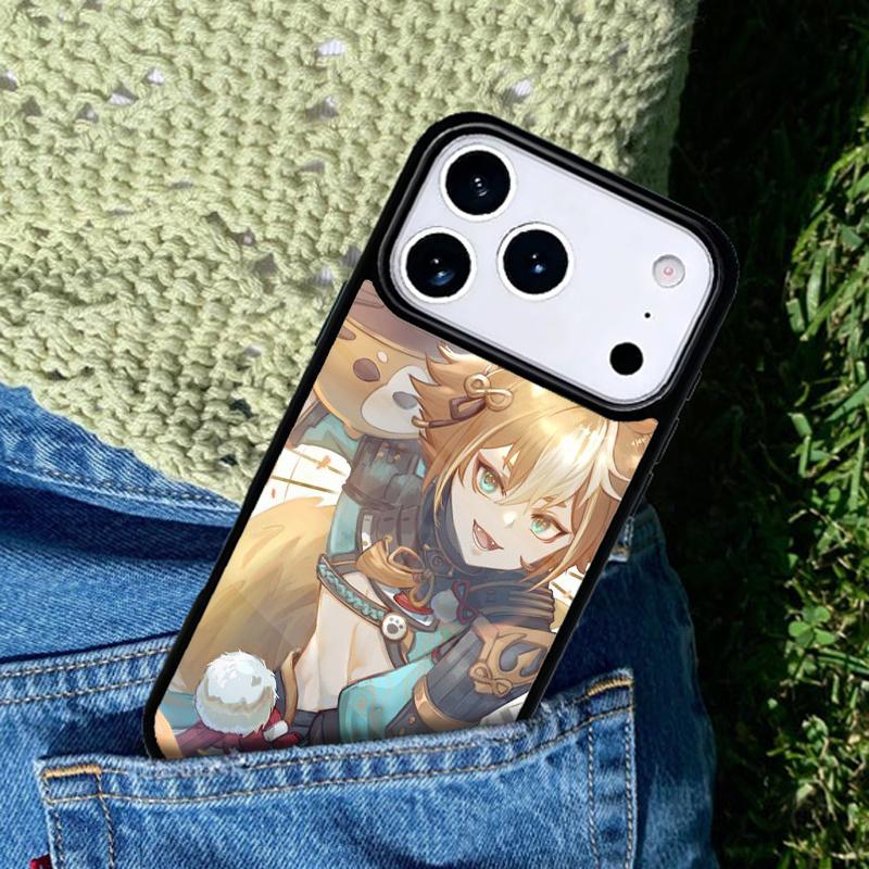 Genshin Impact Gorou Phone Case Cover Compatible with for IPhone 17air 16e 15 14 13 12 11Pro Max 17 Air
