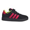 Childrens/Kids Grand Court 3 Stripes Suede Trainers