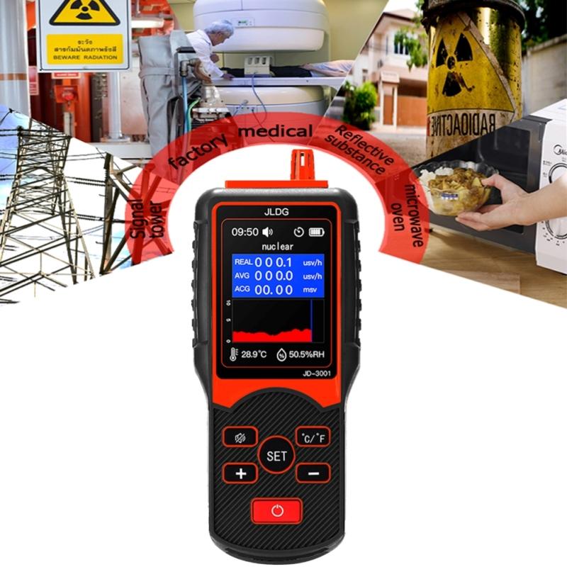 Jd-3001 Geiger Counter Nuclear Radiation Detector Electromagnetic Radiation Detector