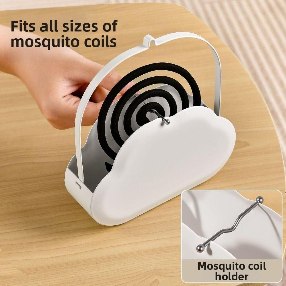 Cloud-Shaped Coil Incense Burner Iron Gnat Coil Rack Hanging Incense Coil Holder  Bedroom Use