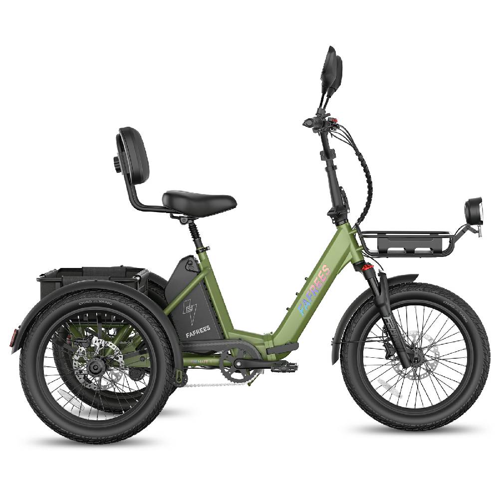 Bicicleta Eléctrica Fafrees F20 Mate Motor de 250W Frenos de Disco Doble Neumático de Aire 20"x2.5" Plegable E-Bike de Carga Pantalla LCD 48V 21Ah Carga Máxima 180Kg