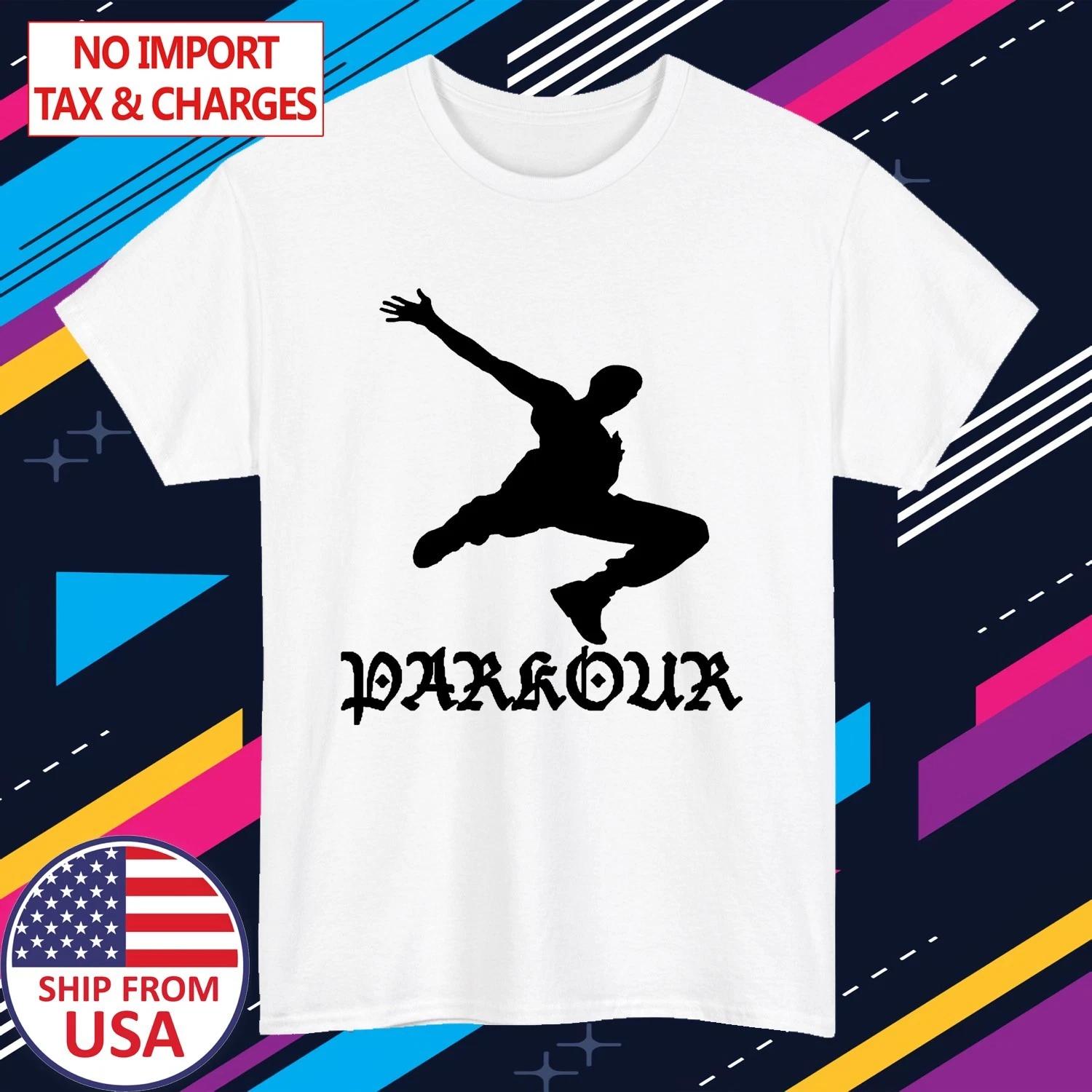 

Parkour Outdoor Run Jump Sports Men s White Size S-5XL XL