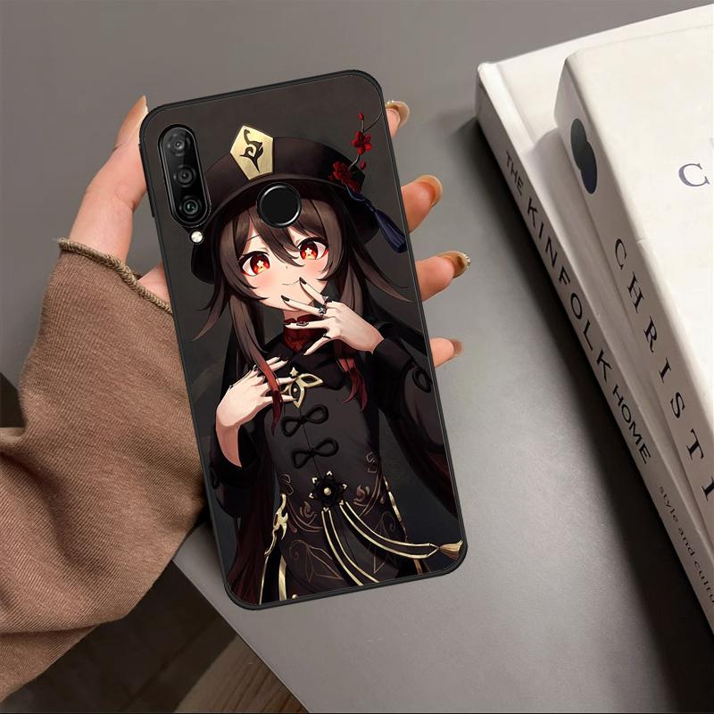 Genshin Impact Hu Tao For Huawei Nova 10 9 SE Y91 Y61 Y90 Y70 Y60 Y72 12s 12i 11i 7i 8i P60 Pro P30 P40 Lite Case