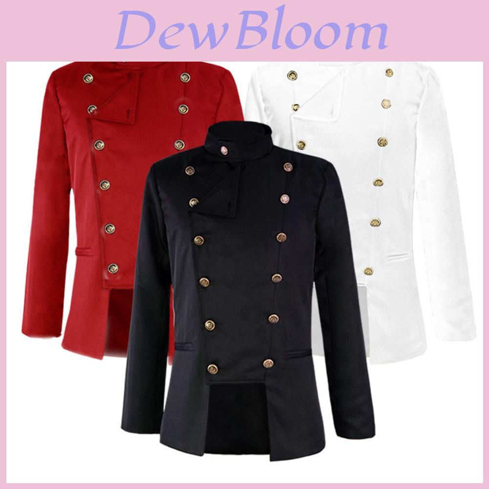 Giacca da abito doppiopetto in tessuto di poliestere per performance e spettacoli teatrali