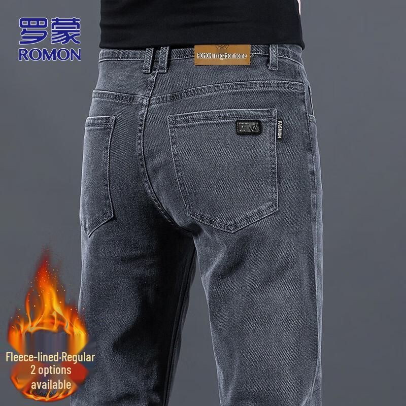 

Мужские джинсы прямого кроя в стиле business casual от Romon 30