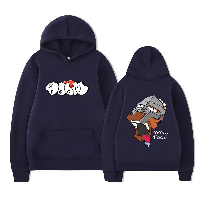 Mf Doom Rappeur Sweats à capuche Impression Anime Ensemble Vêtements Homme