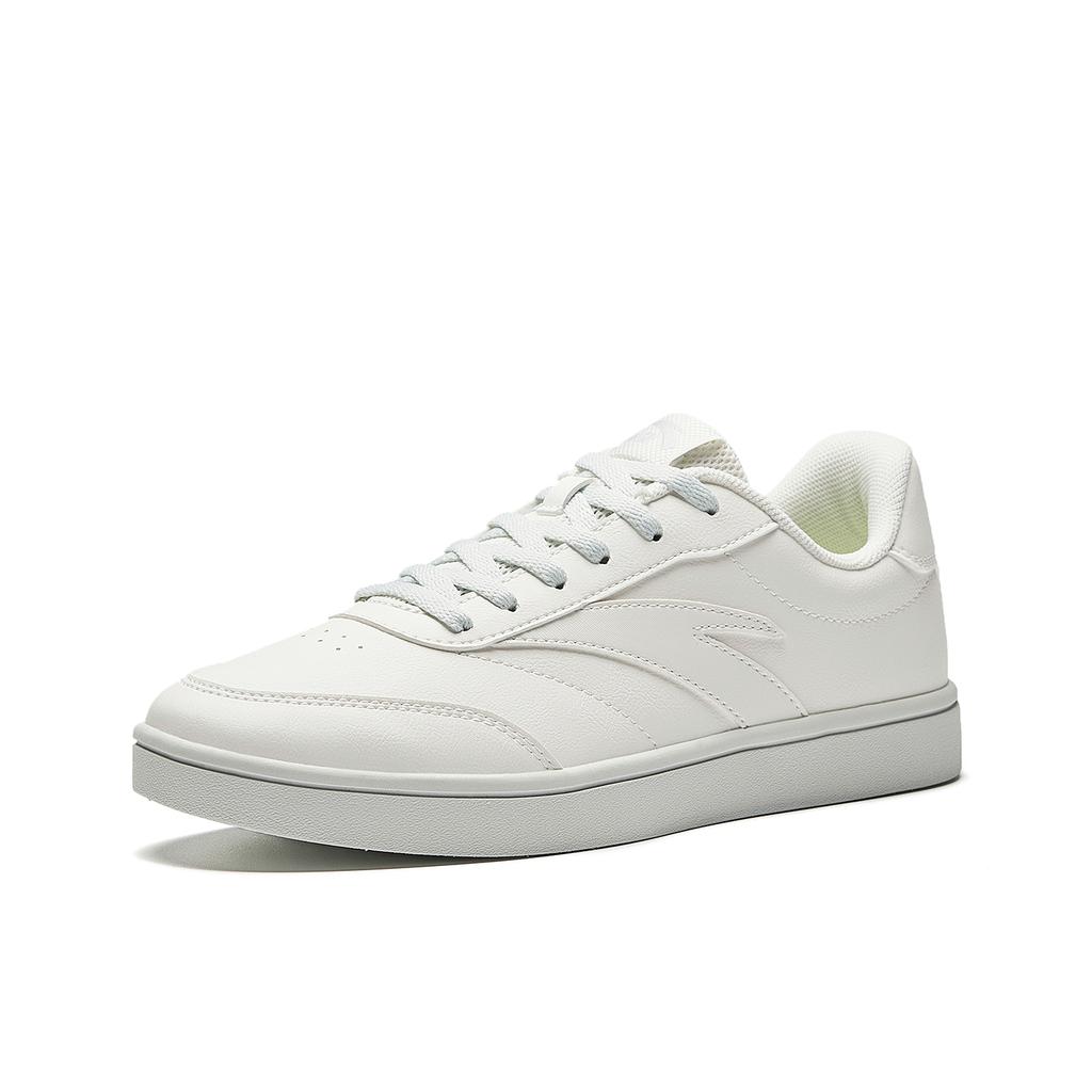 Anta Wear Resistant And Lightweight Low Top Skateboard Shoes Women's White Gray 922618099-1