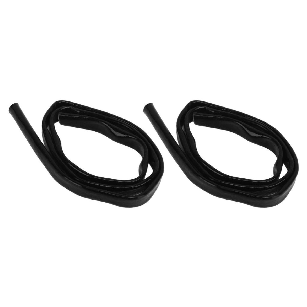 3.3ft Fuel Line Heat Shield Silicone Fiberglass Fire Proof Oil Line Heat Shield Black