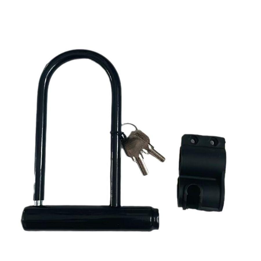 Wielofunkcyjny U-lock antykradzieżowy na rowery, motocykle i pojazdy elektryczne z uchwytem
