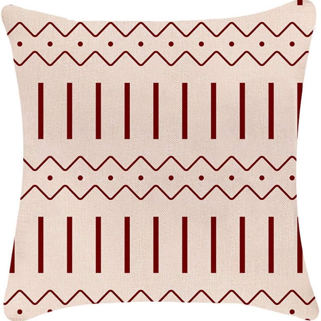 Linear Modern Simple Pillow Case Geometric Style Pillow Case Sofa Cushion Pillow Household Products