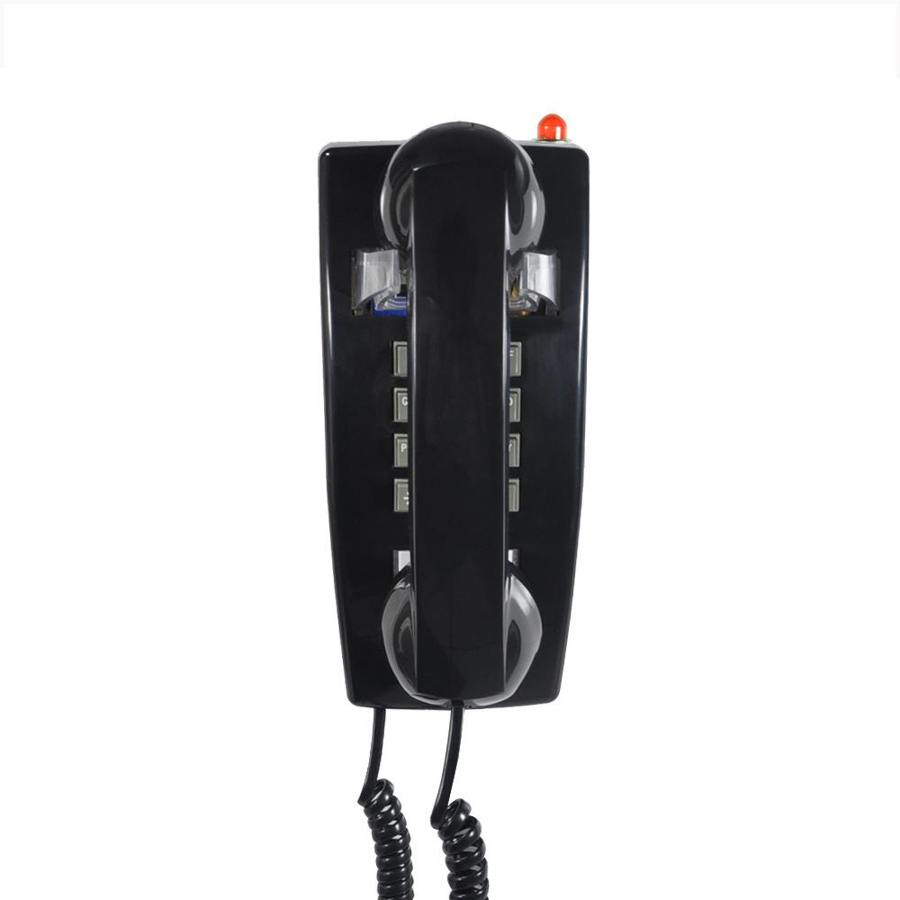 

Retro Wall-Mounted Metal Telephone - Bit41t-25 Antique Style Ringtone чёрный
