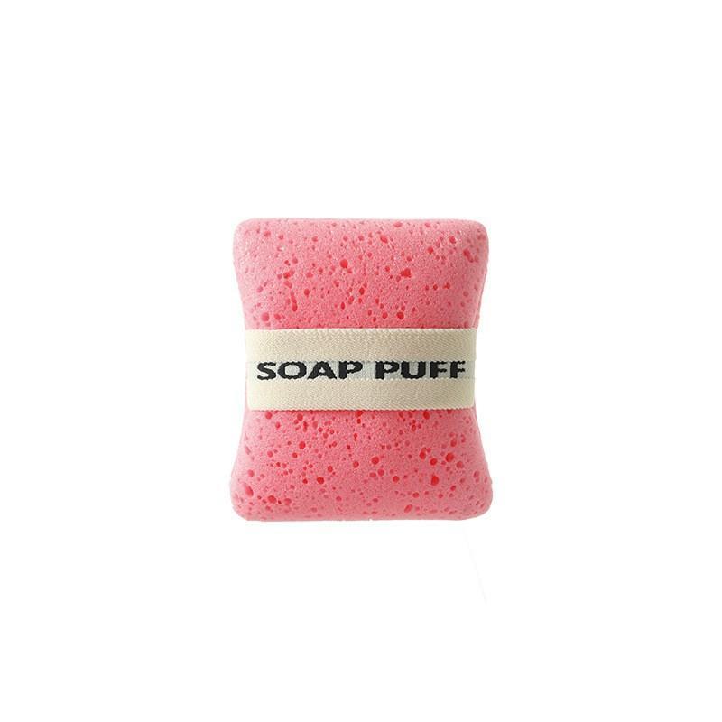 1Pcs Bath Cleansing Foaming Net Pouch Sponge Soap Bag Ultra-Soft Hydrophilic Sponge For Gentle Lathering Bathroom Tool