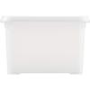 Curver | handy plus 20l clips blanc - 100% recycle, rangement, milky, 40 x 29 x 26 cm