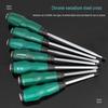 Industrial-Grade Magnetic Phillips & Flathead Screwdriver with Through-Hole Design
