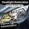 Car Headlight Restoration Spray Remove Yellowing Oxidation Blur Improve Light Transmittance